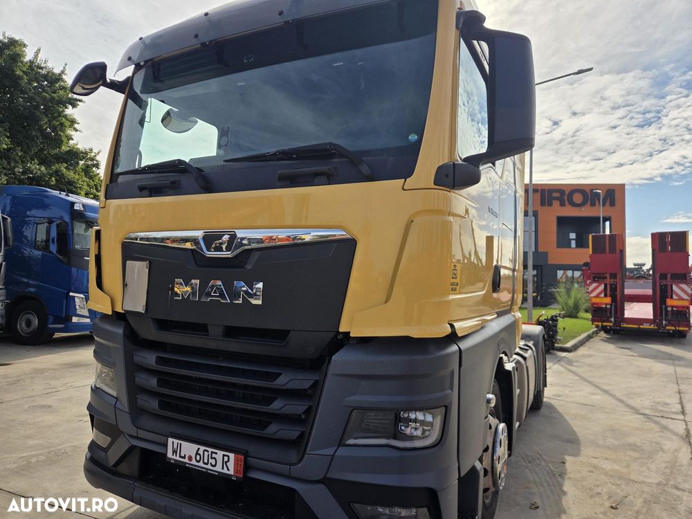 MAN TGX 18.470, KIT BASCULARE, 2021, 387.267km numai in GERMANIA, Cutie AUTOMATA+INTADER, Aer conditioinat STATIONARE, FRIGIDER, anv fata NOI, Anv spate 80% ok, jante ALUMINIU, Carte identitate RAR, posibil leasing, STARE FOARTE BUNA, PROMOTIE 41.900 Eur - 3