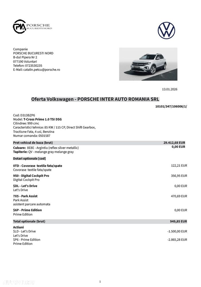 Volkswagen T-Cross 1.0 TSI DSG Life - 8