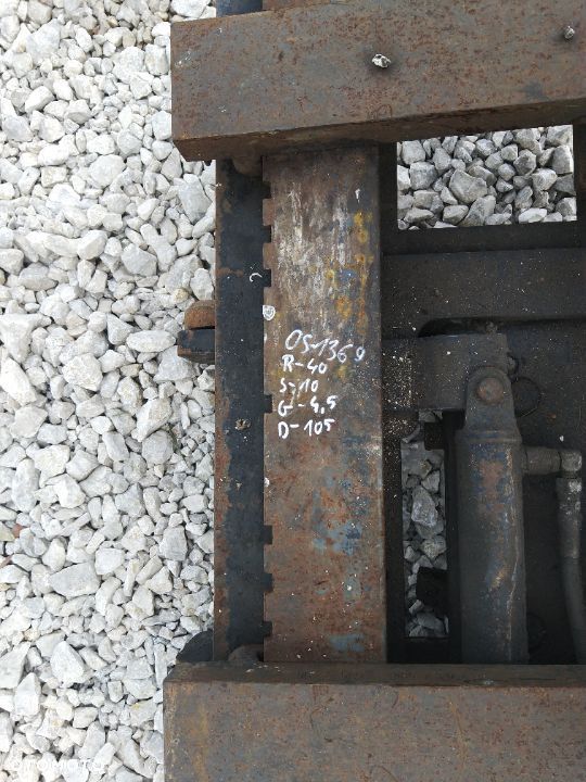 WIDŁY HYDRAULICZNE PRZESUWNE POZYCJONER WIDEŁ 40 90 105 [OS1369] - 2