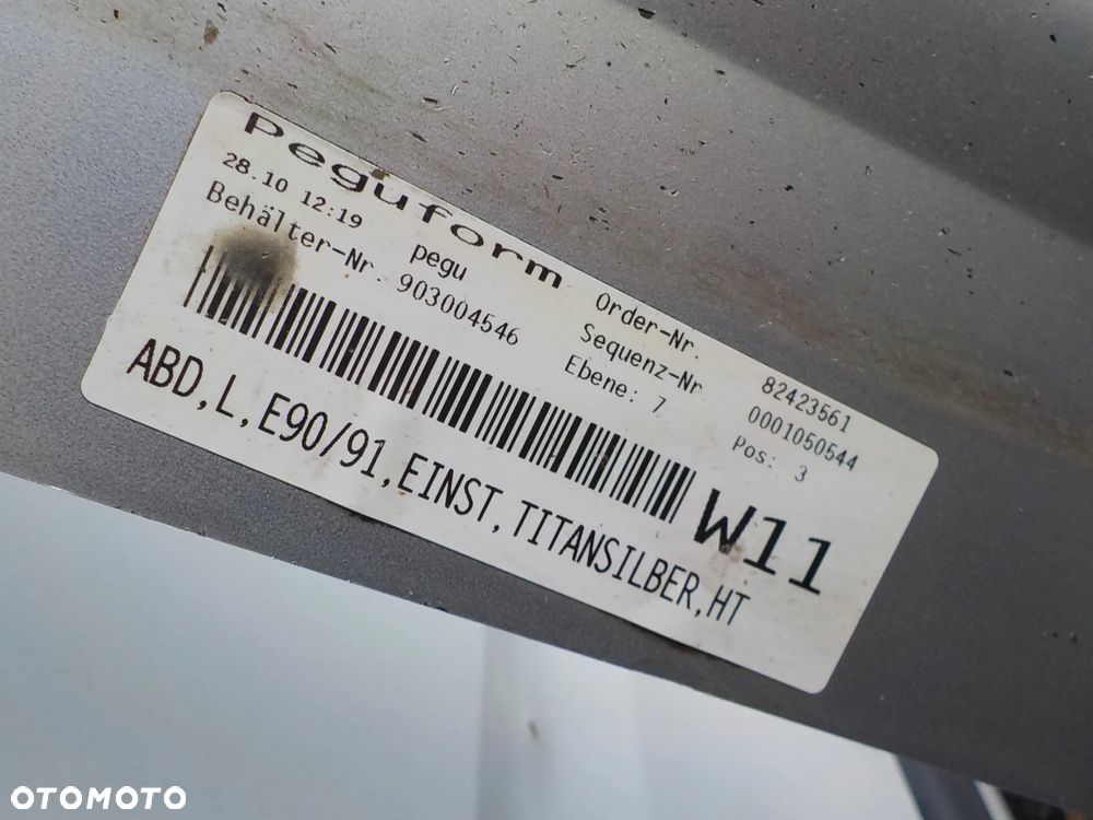 listwa progowa lewa bmw e91 2007r - 2