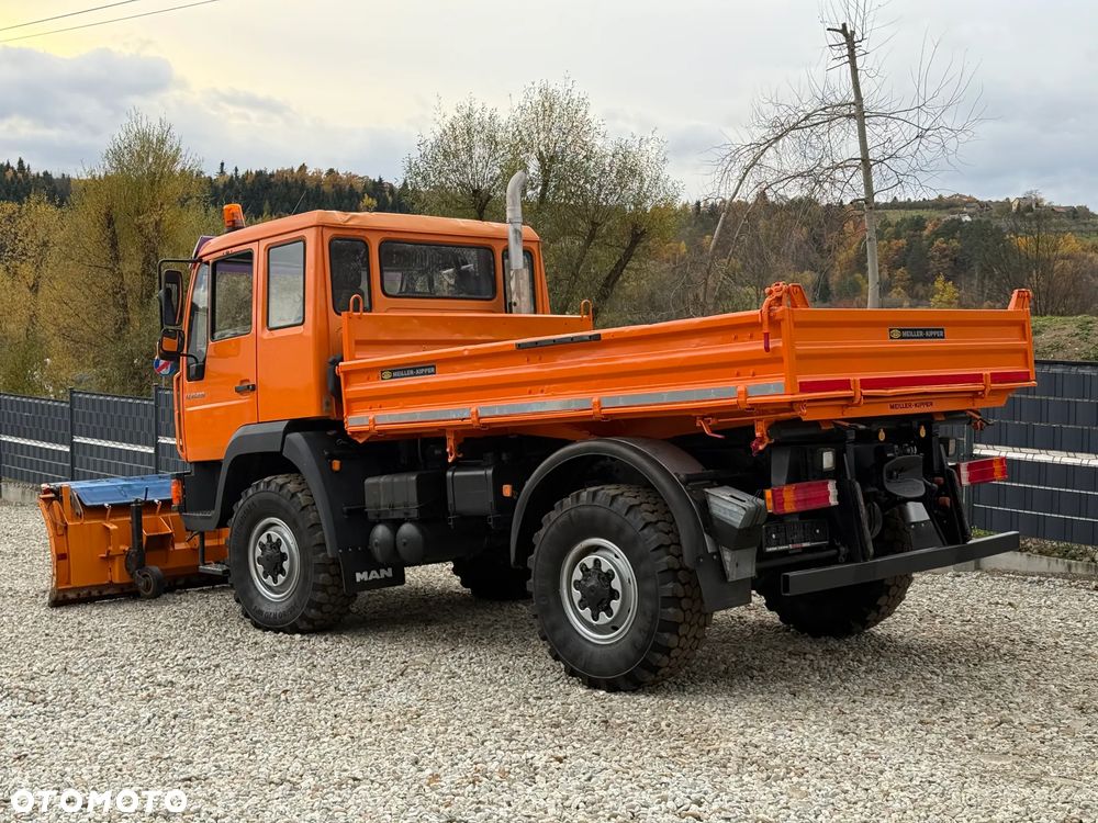 MAN * MAN 10-220 * Kiper Wywrotka Meiller * 4x4 * Zimowe Utrzymanie * Unimog * - 10
