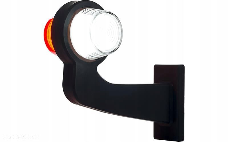 lampa obrysowa na ramieniu led biało czerwona neon - 2