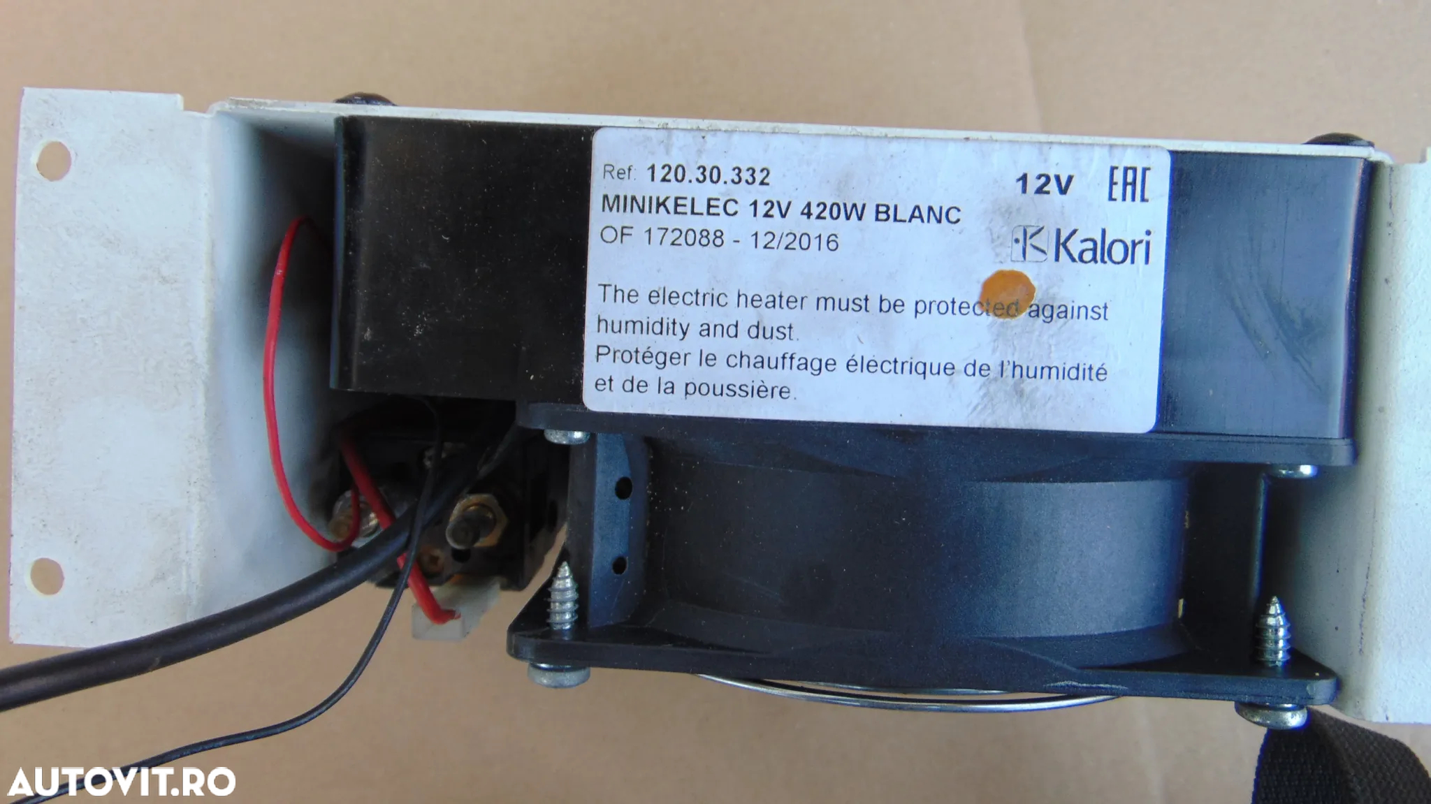 Instalatie frigo Autoutilitare Ford Transit Custom Mercedes Sprinter Renault Master Trafic Citroen - 8