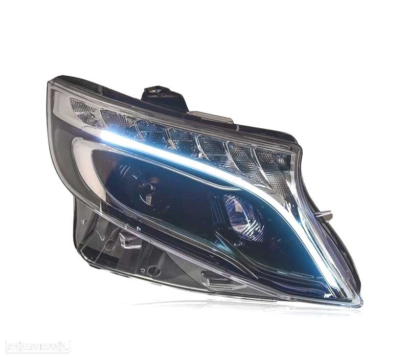 FARÓIS MERCEDES VITO V CLASE W447 14-20 FULL LED - 2