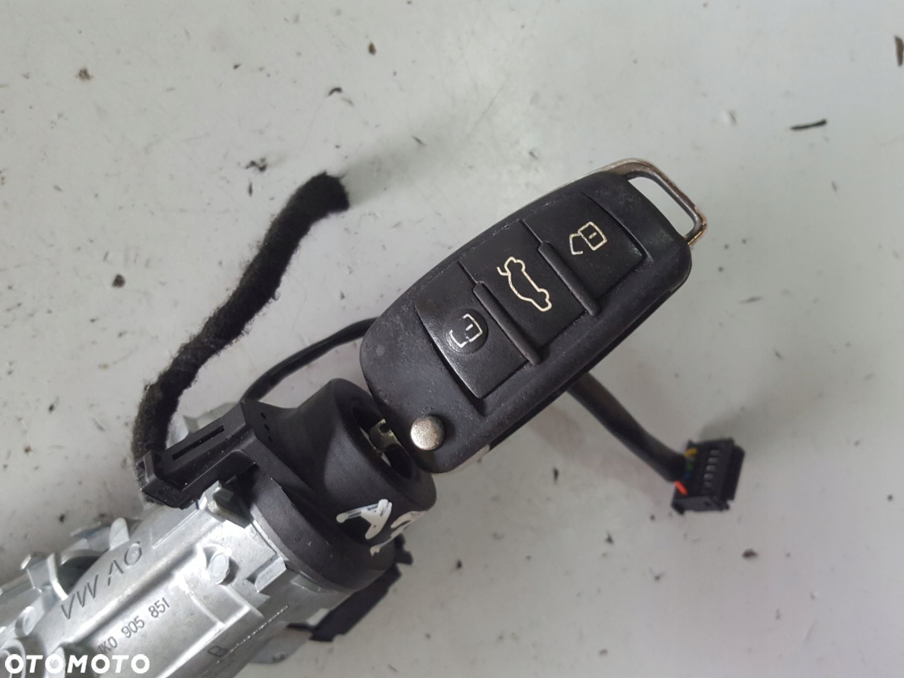 AUDI A3 8P LIFT 08-12r STACYJKA KLUCZYK AUTOMAT 1K0905851B 1K0953527C - 2