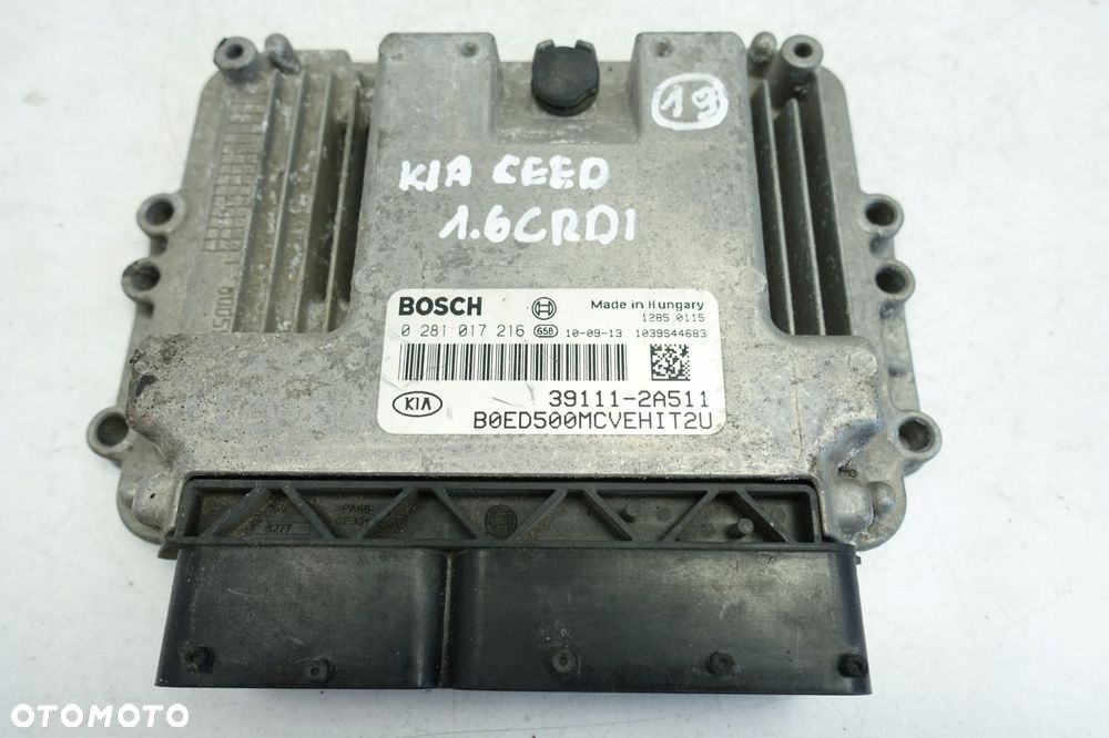 Kia Ceed I 1.6 CRDI KOMPUTER SILNIKA sterownik - 5