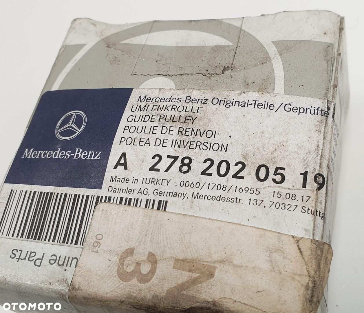 ROLKA PROWADZĄCA PASEK KLINOWY MERCEDES W221 - 5