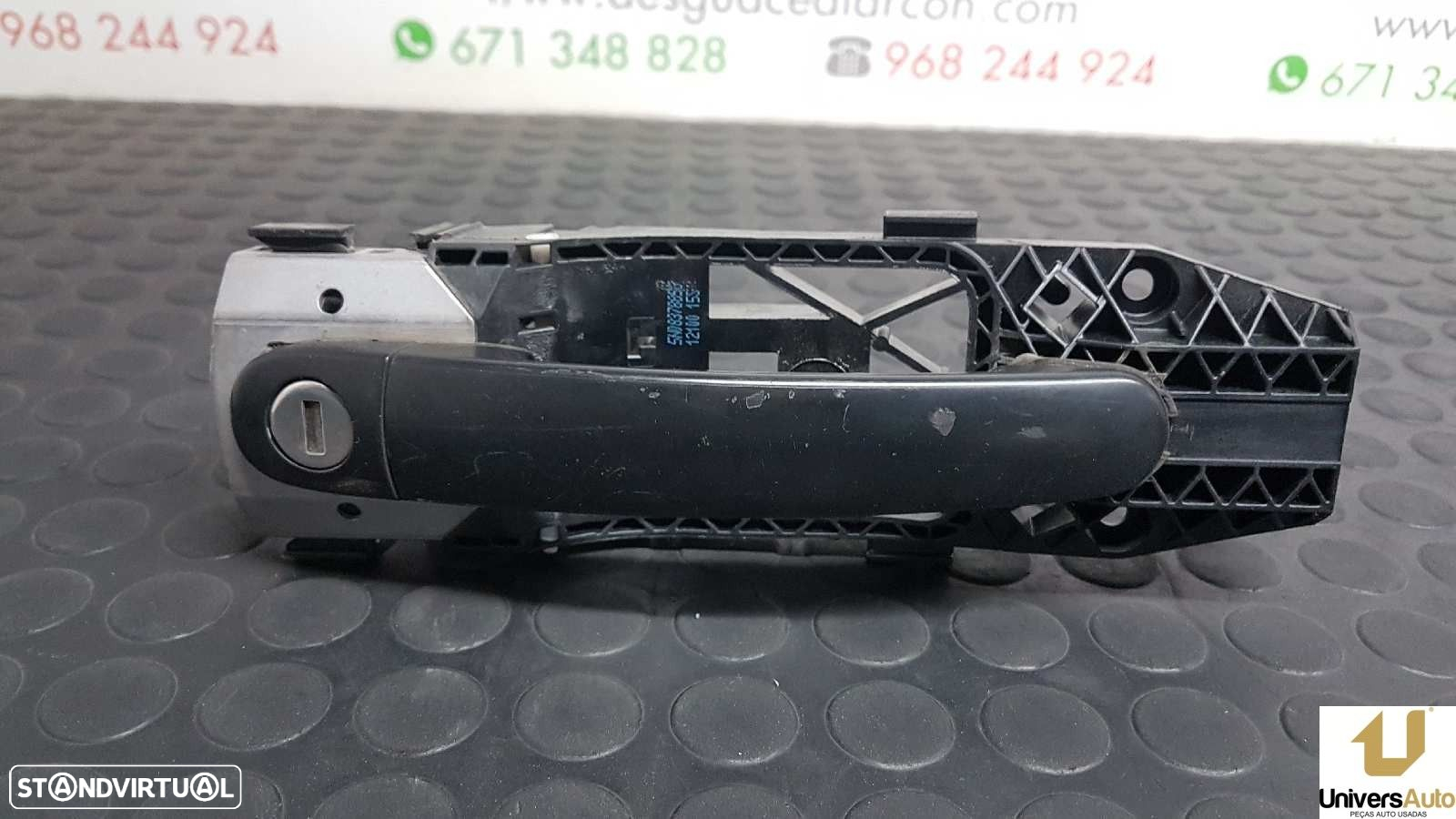 PUXADOR EXTERIOR FRENTE ESQUERDO VOLKSWAGEN POLO (6R1) ADVANCE - 5