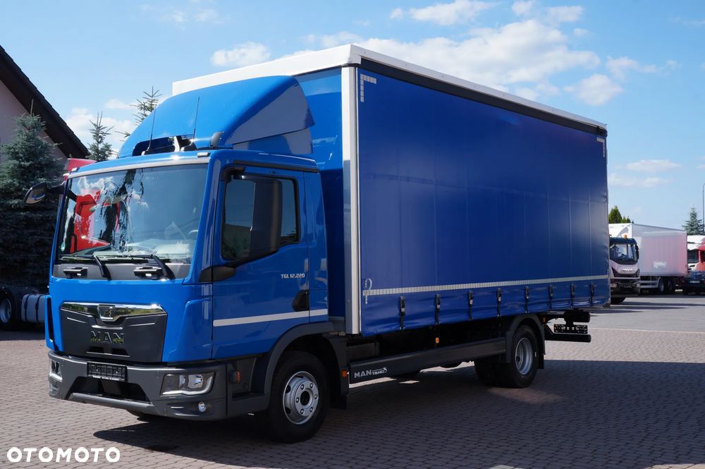 MAN TGL 12.220 4x2 EURO 6 PRZEBIEG 26 TYS KM FIRANKA 15 PALET STAN FABRYCZNY - 3