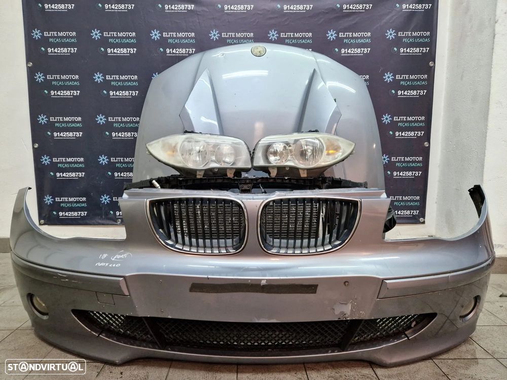 Frente completa usada BMW SERIE 1 E87 E81 118D capot parachoques oticas guardalamas - 3
