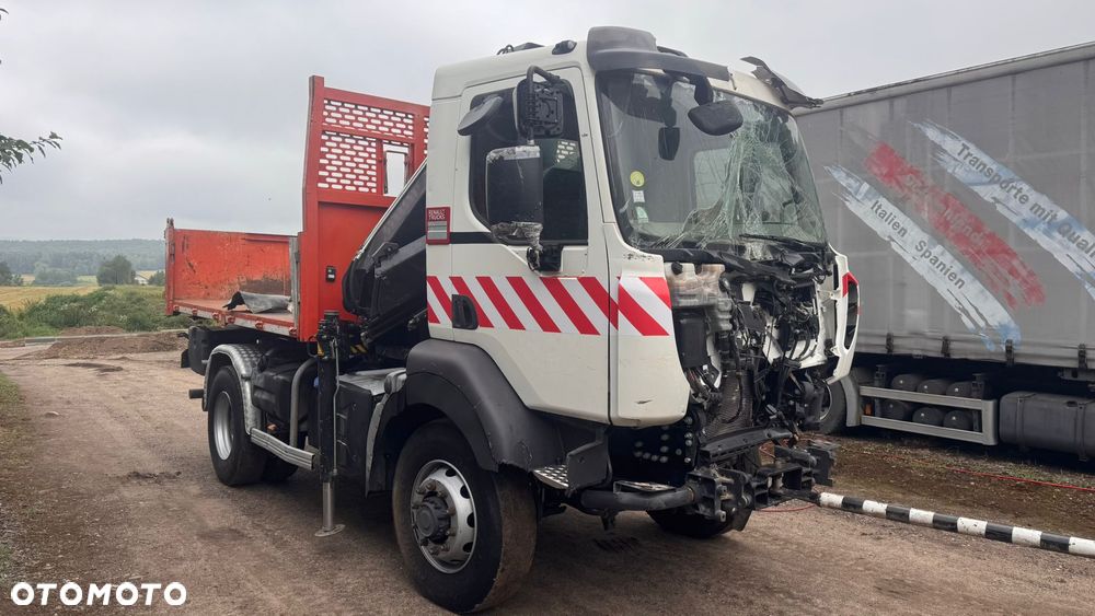 Renault D 16 / 4X4 / WYWROTKA + HDS AHIAB 111 BS-2 HIDUO / MAX UDŹWIG 4650 KG / STEROWANIE RADIOWE / - 17