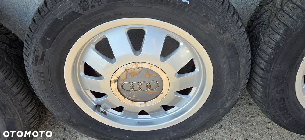 Felgi aluminiowe koła opony wielosezon Audi A4 B5 A6 C5 5X112 15" kpl - 4