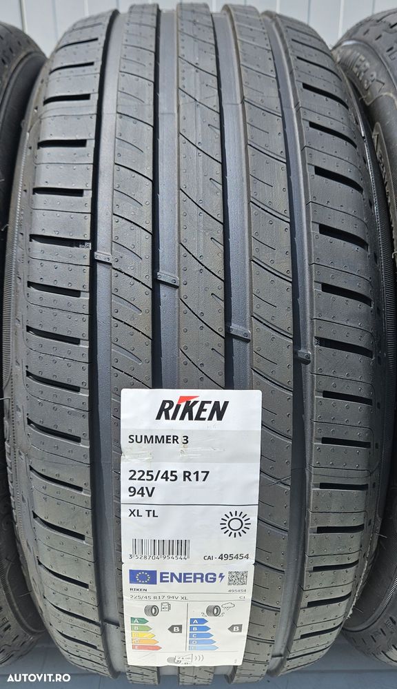 225/45 R17 94V xl RIKEN (By Michelin) Summer 3 B/B/71 Anvelope de vara - 3