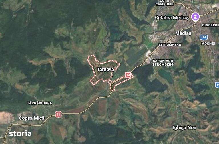Teren extravilan-Comuna Tarnava, Judetul Sibiu - Imagine principală: 2/3
