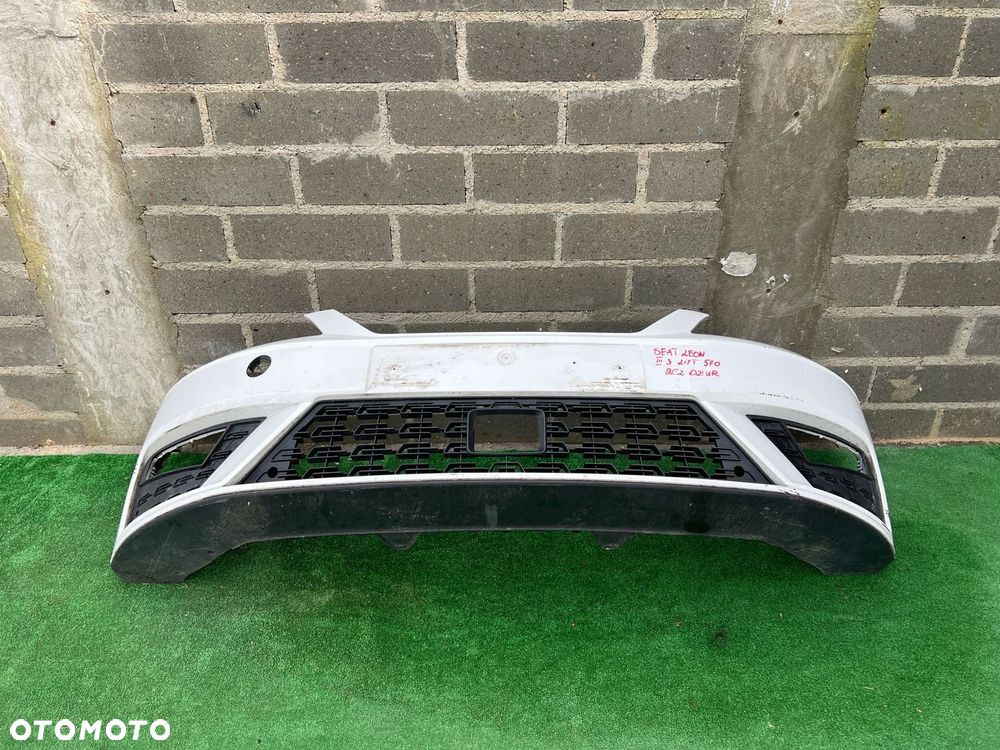 SEAT LEON III 3 5F0 LIFT BEZ DZIUR ZDERZAK PRZEDNI - 5