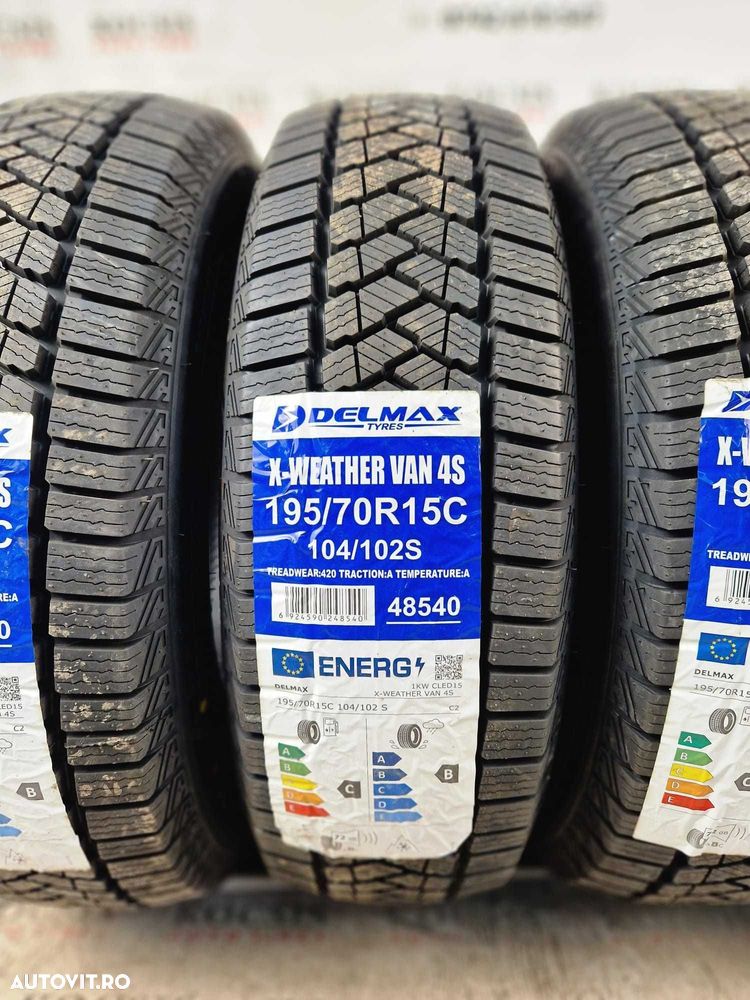 195 70 15c - Anvelope noi ALL SEASON - Delmax - 1