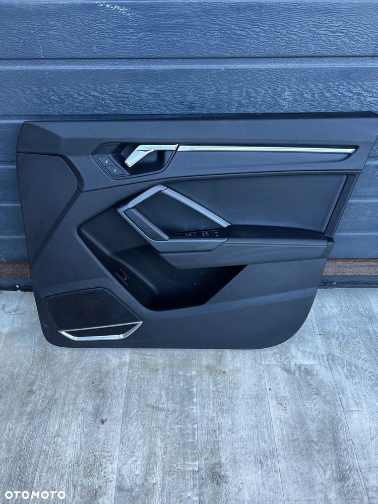 BOCZEK TAPICERKA BOCZKI TAPICERKA DRZWI AUDI Q3 II 83A SPORTBACK S-LINE B&O - 1