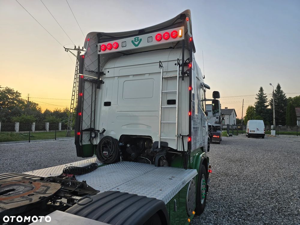 Scania R500 V8 /Pusher/ACC/SCC/RETARDER/OŚ Skrętna i Podnoszona - 12
