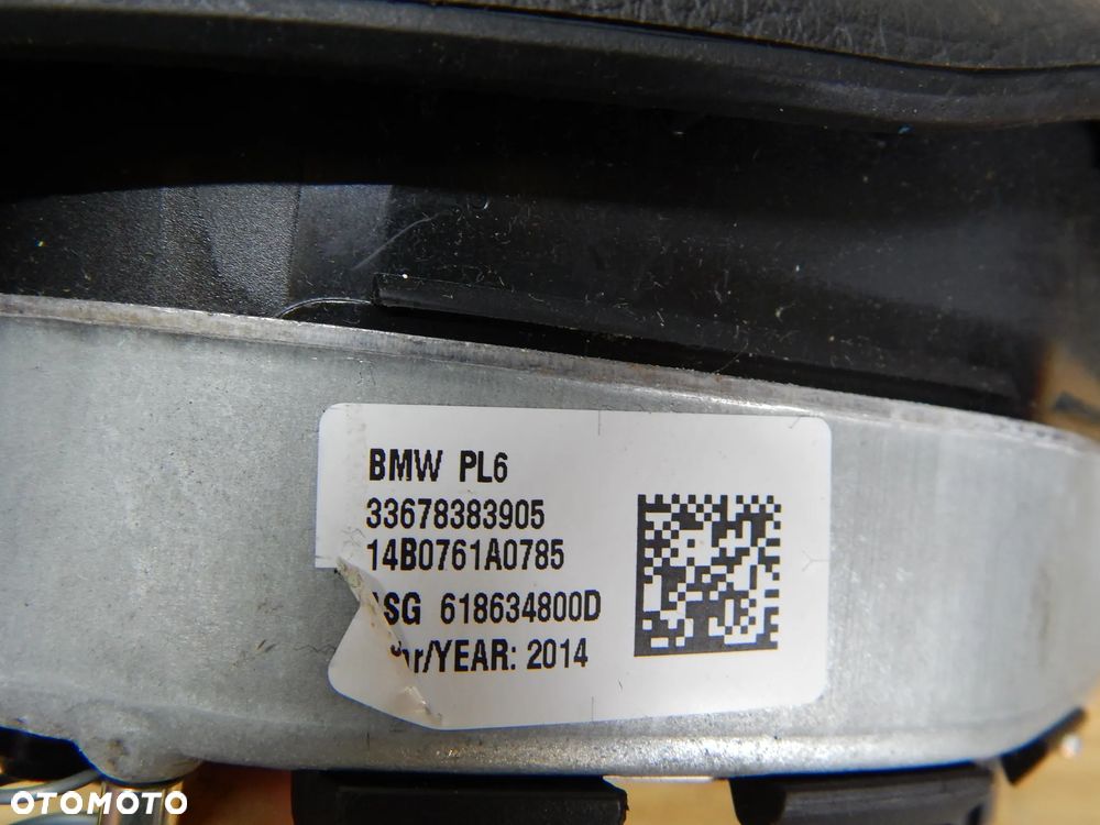 Kierownica skórzana BMW 5 F10 F11 F11 F12 F07 F01 F02 10-17 Łuków części - 10