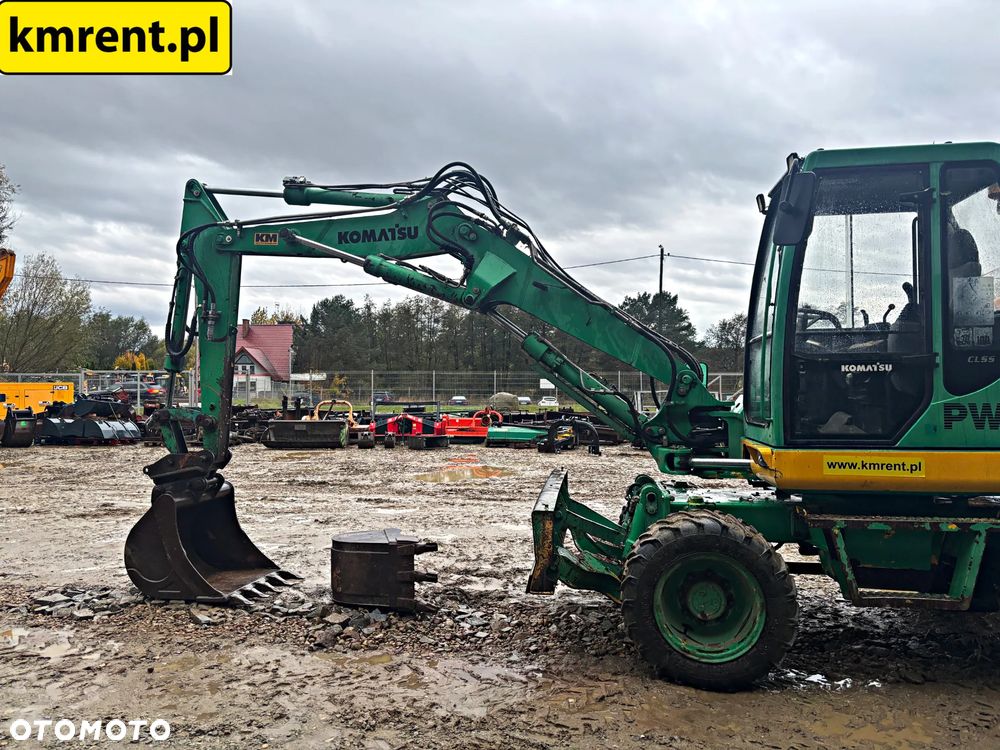 Komatsu PW 75 R KOPARKA KOŁOWA 2000r. | Komatsu pw 98 liebherr 308 309 310 wacker 9503 terex 70 Yanmar 95 - 19