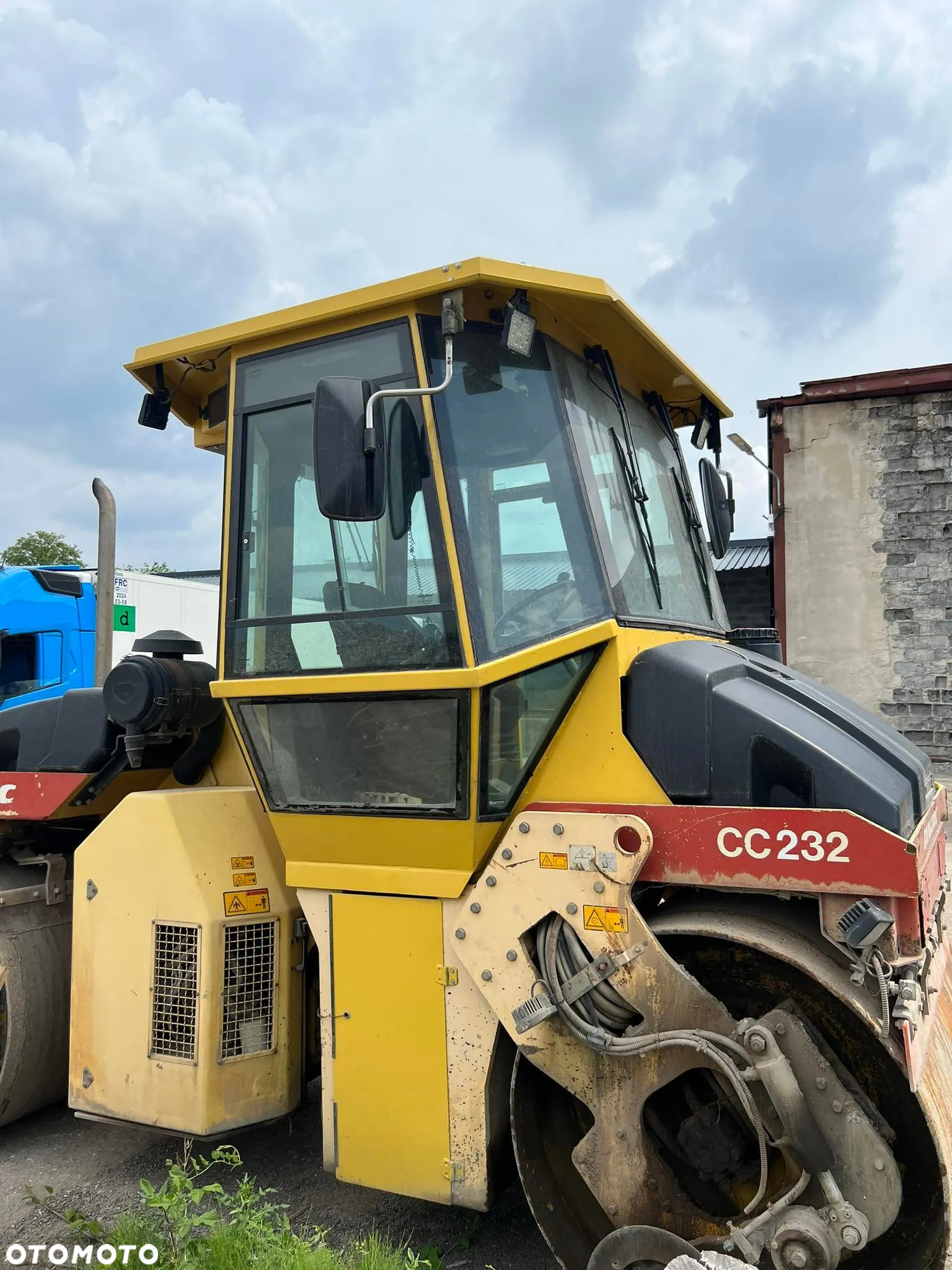 Dynapac CC232 BEBNY DZIELONE , WIBRACJA , TALERZ ODZIELAJACY - 9