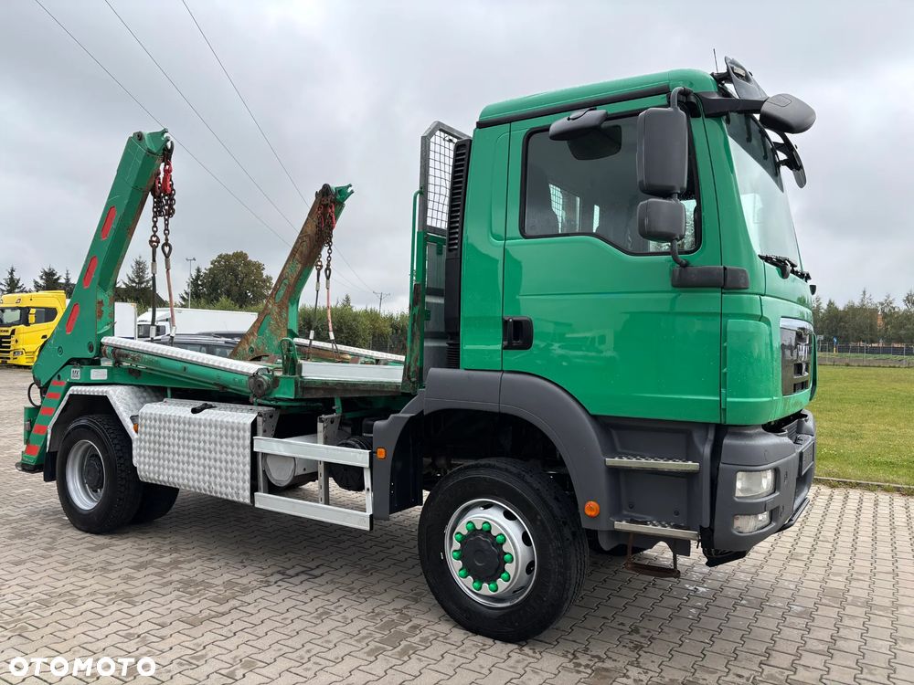MAN TGM 18.340 4x4 naped na wał , skrzynia rozdzielcza z biegami terenowymi, hydraulika do wywrotu , bramowiec lub do zabudowy , wywrotka, HDS, wiertnica, energetyka, kiper itp. - 5