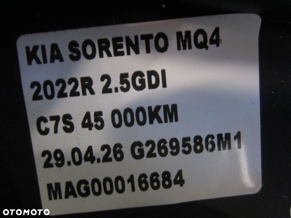 KIA SORENTO IV MQ4 PODSZYBIE OSŁONA PODSZYBIA WLOTU POWIETRZA 86151R5000 - 10