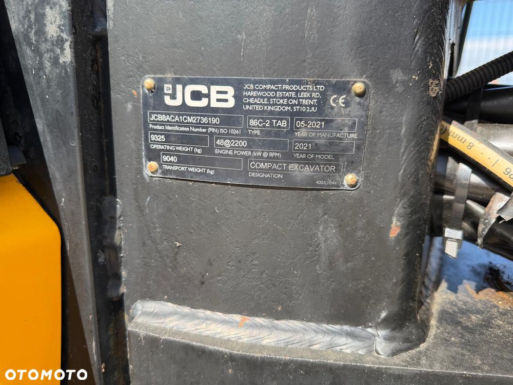 JCB 86C-2 * next gen * 2021r. * Klimatyzacja * - 6