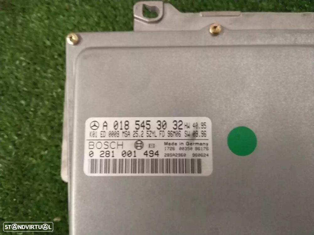 CENTRALINA MOTOR UCE MERCEDES-BENZ CLASSE E 1998 -A0245452832 - 3