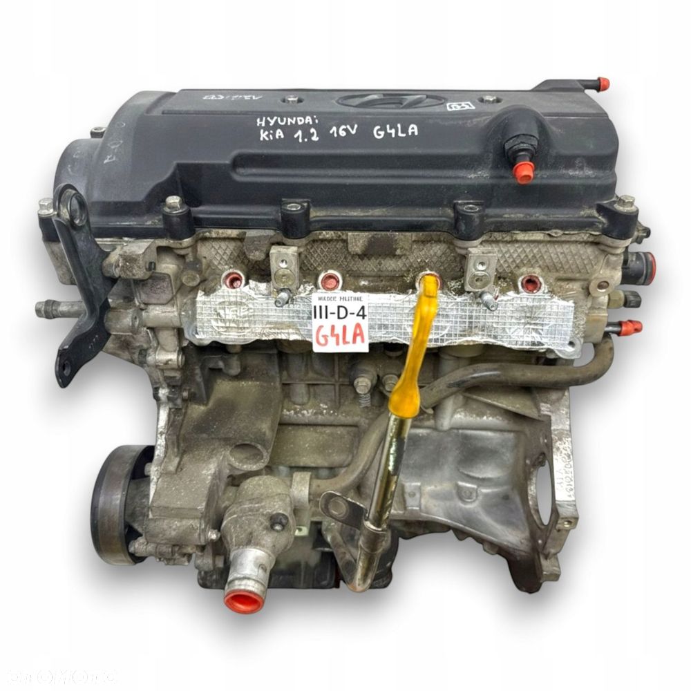 SILNIK G4LA Hyundai i10 i20 i30 Kia Picanto II Rio III 1.4 16V benzyna 98ty - 7