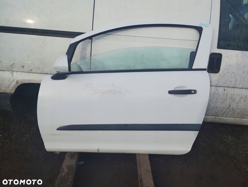 Opel Corsa D Drzwi Przednie Lewe 3D - 2