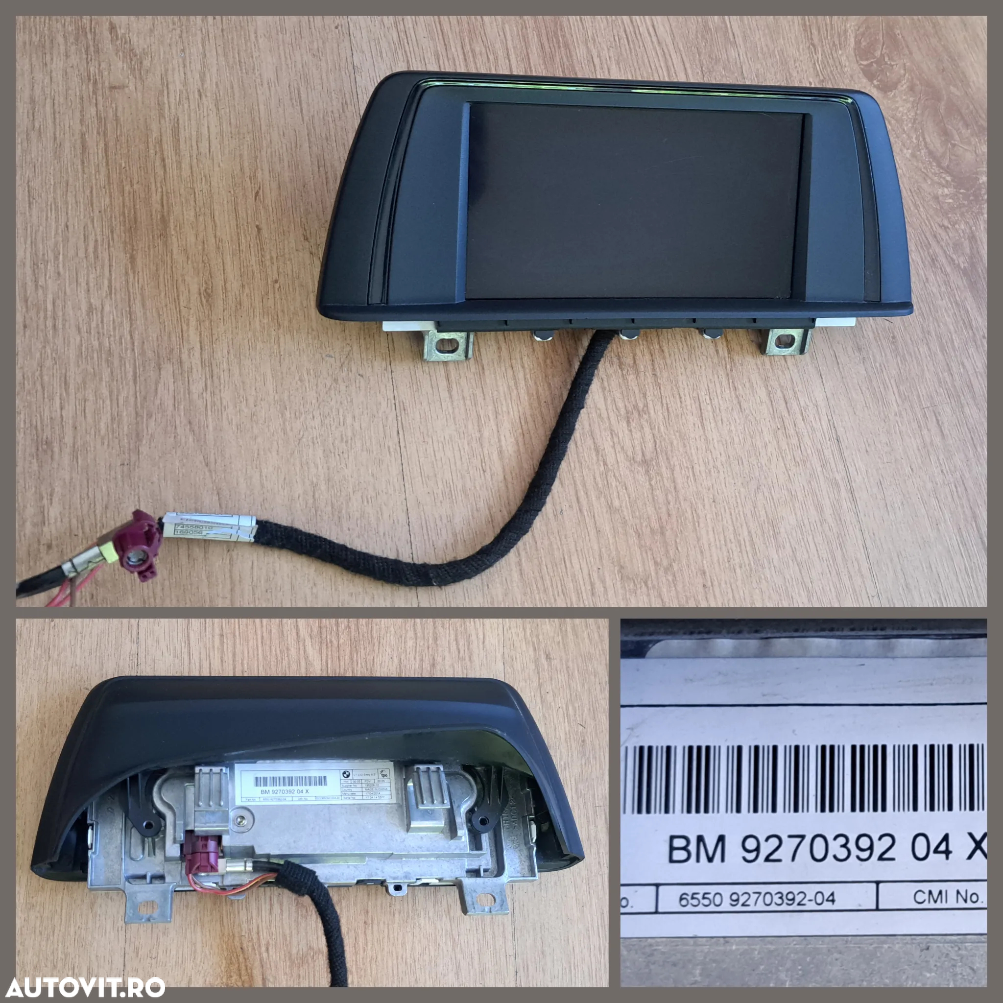 BMW F21 Ceasuri bord grila ventilatie buton avarii sport eco esp joystick modul airbag navigatie radio c d bmw seria 1 2 3 4 x1 x3 x4 x5 F - 10