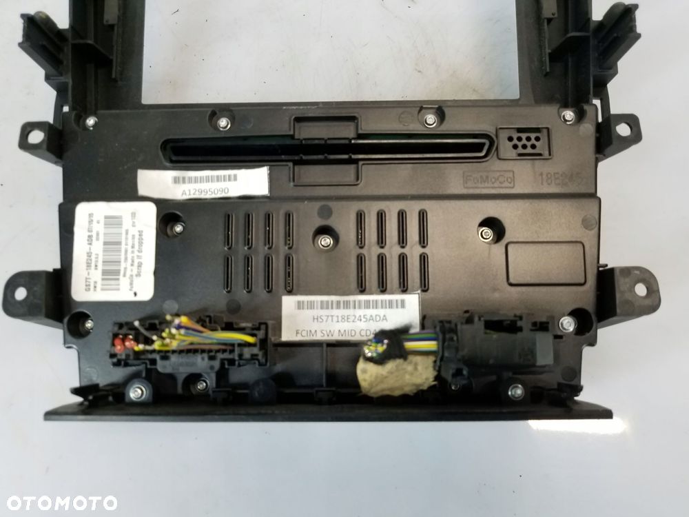 panel klimatyzacji ramka radia ford mondeo mk5 gs7t-18e245-adb - 4