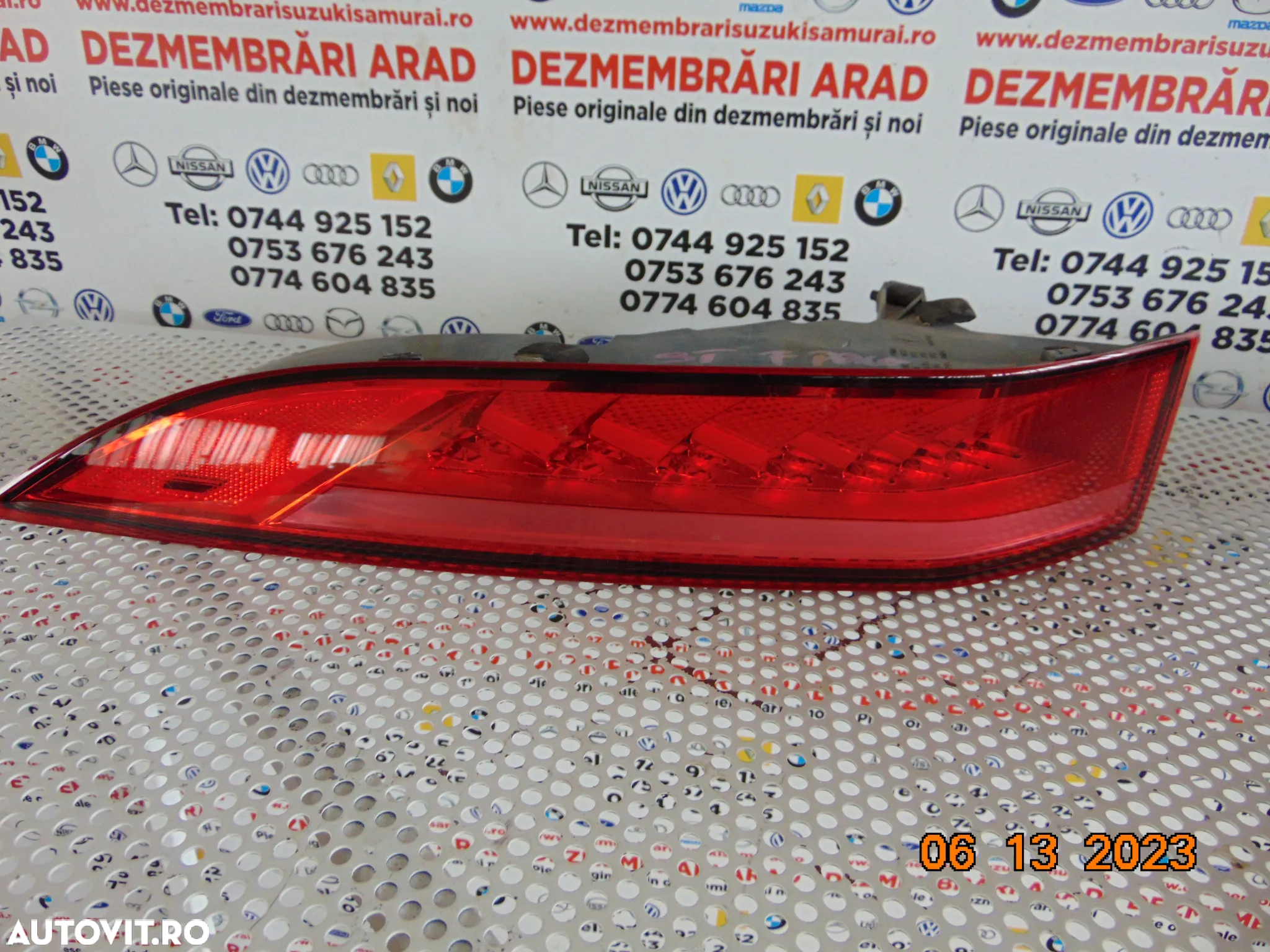 Stop Jaguar F Pace Stopuri stanga dreapta exterior caroserie lampa tripla led x761 dezmembrez - 2