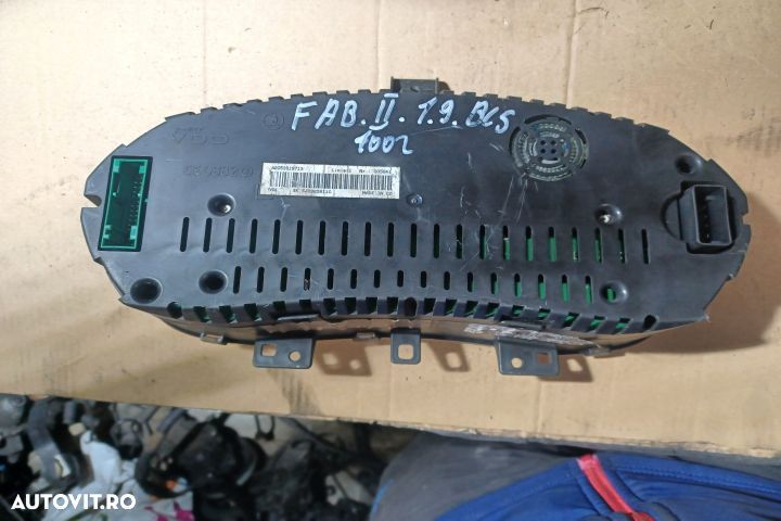 Ceasuri bord 5J0920811C Skoda Fabia 6Y [1999 - 2004] Combi wagon 5-us - 2