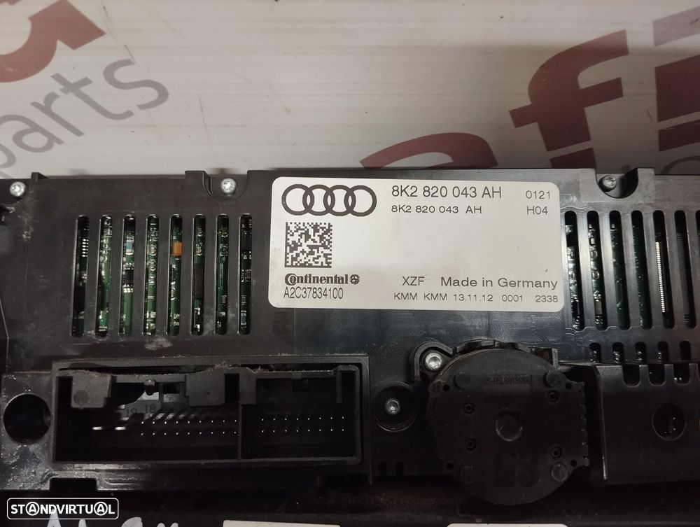 COMANDO SOFAGEM E AC / CLIMATRONIC AUDI A4 B8 / A5 REF. 8K2820043AH A2C37834100 - 3