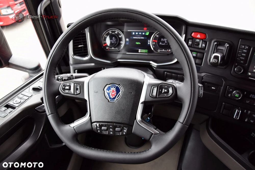 Scania S450 / FULL LED / KLIMA POST. / RETARDER / ZBIORNIKI  1400 L /  DUŻE ZEGARY - 34