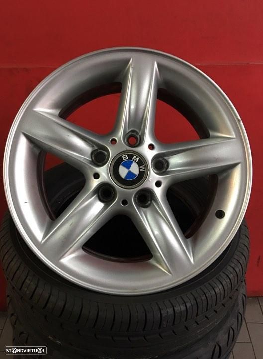 Jantes 16 Originais BMW Serie 3 7x16 ET 47 com pneus - 1