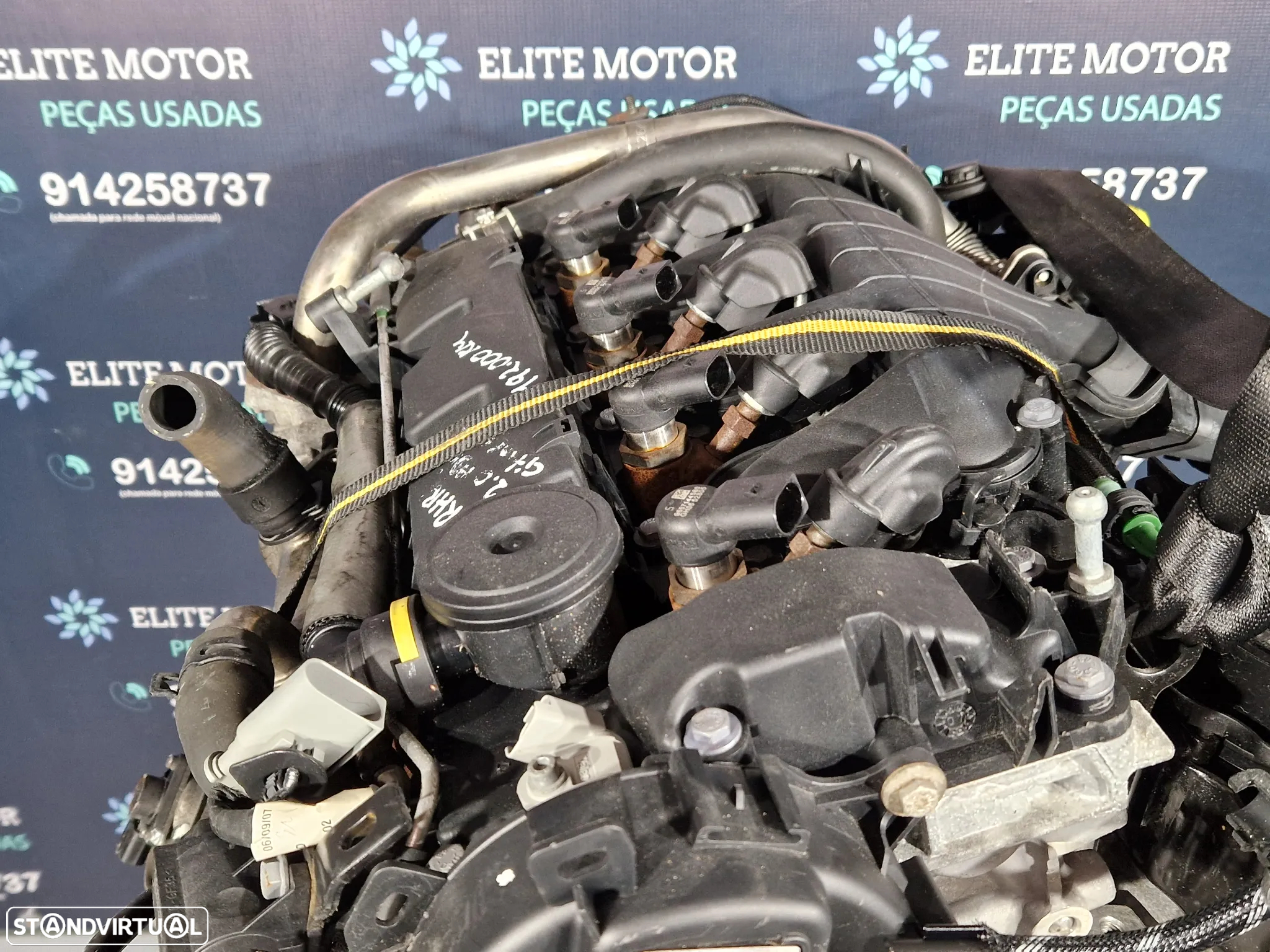Motor usado RHR CITROEN C5 2.0 HDI 136CV C8 PEUGEOT 407 - 6