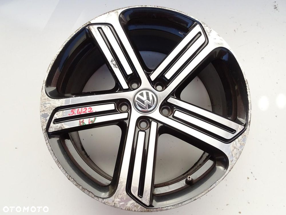 ALUFELGA FELGA 18 5x112 7,5" ET 49 5G0601025DQ VW GOLF VI VII R GTI GTD - 3