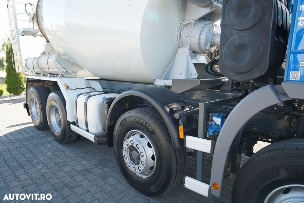 Mercedes-Benz AROCS 3241 / 8x4 / BETONIERĂ / LIEBHERR / CUTIE DE VITEZE MANUALĂ / - 15