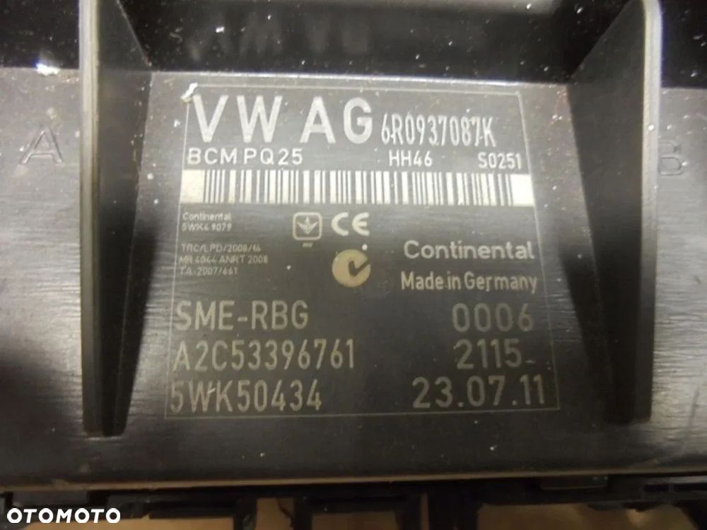 POLO 6R 1.6 TDI ZESTAW STARTOWY STEROWNIK SILNIKA - 3