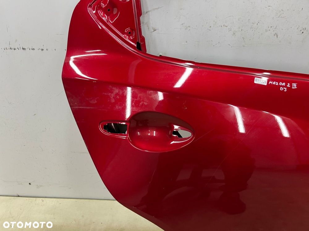 Drzwi Mazda 2 III DJ 14r.- prawe tylne prawy tył DA6C72010 - 6
