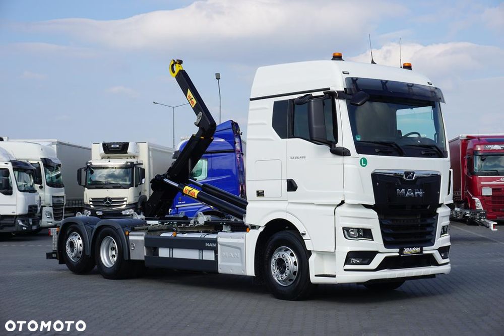 MAN TGX / 26.470 / E 6 / GM / HAKOWIEC HYVA / OŚ SKRĘTNA / RETARDER - 2