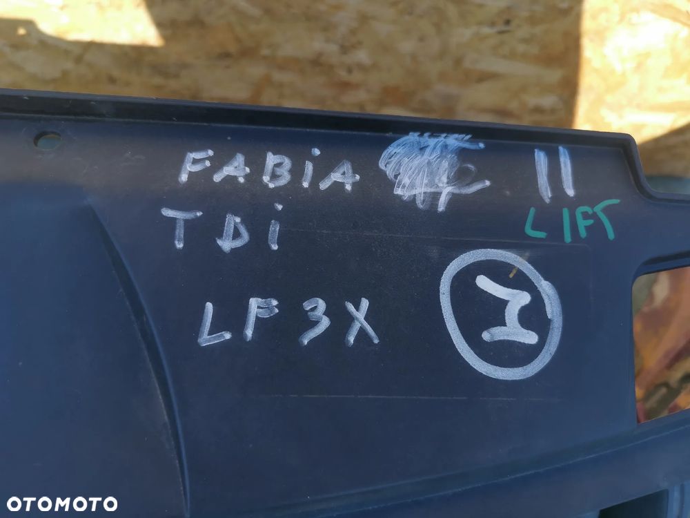 Zderzak Przedni Skoda Fabia II Lift LF3X - 4