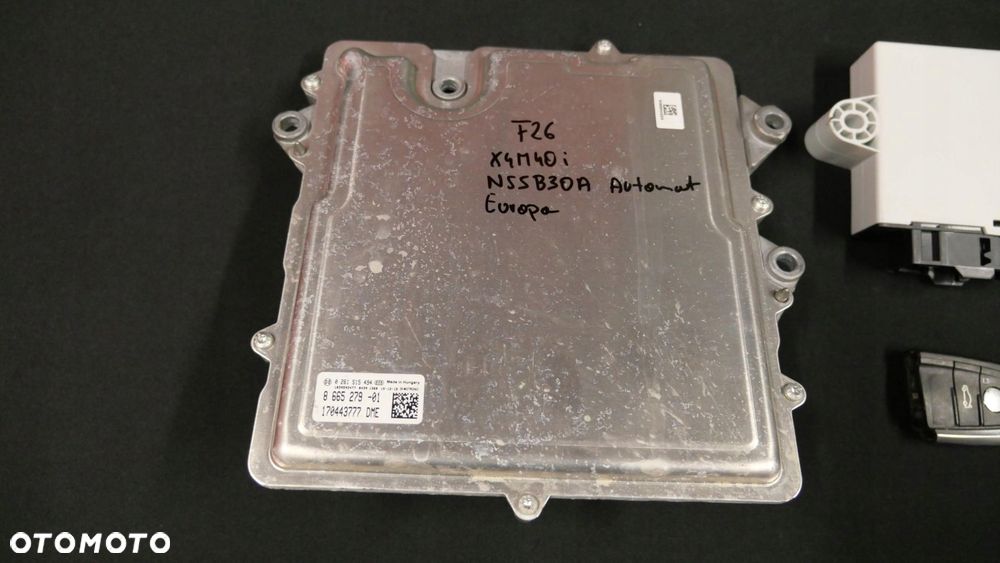 bmw x4 f26 komputer cas4 zestaw startowy sterownik silnika n55b30a - 6