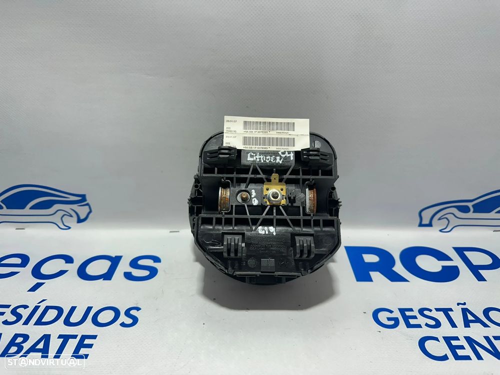 .Airbag Volante Condutor Original Citroën C4 1 96500674ZD 2004 - 2013 - 5