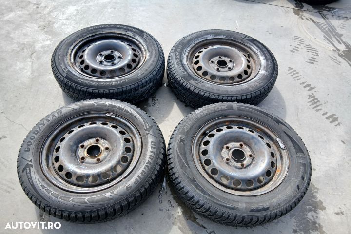 Jante tabla cu anvelope 15 - set 195/65 R15 1K0601027C 6JX15H2 ET47 1 - 1