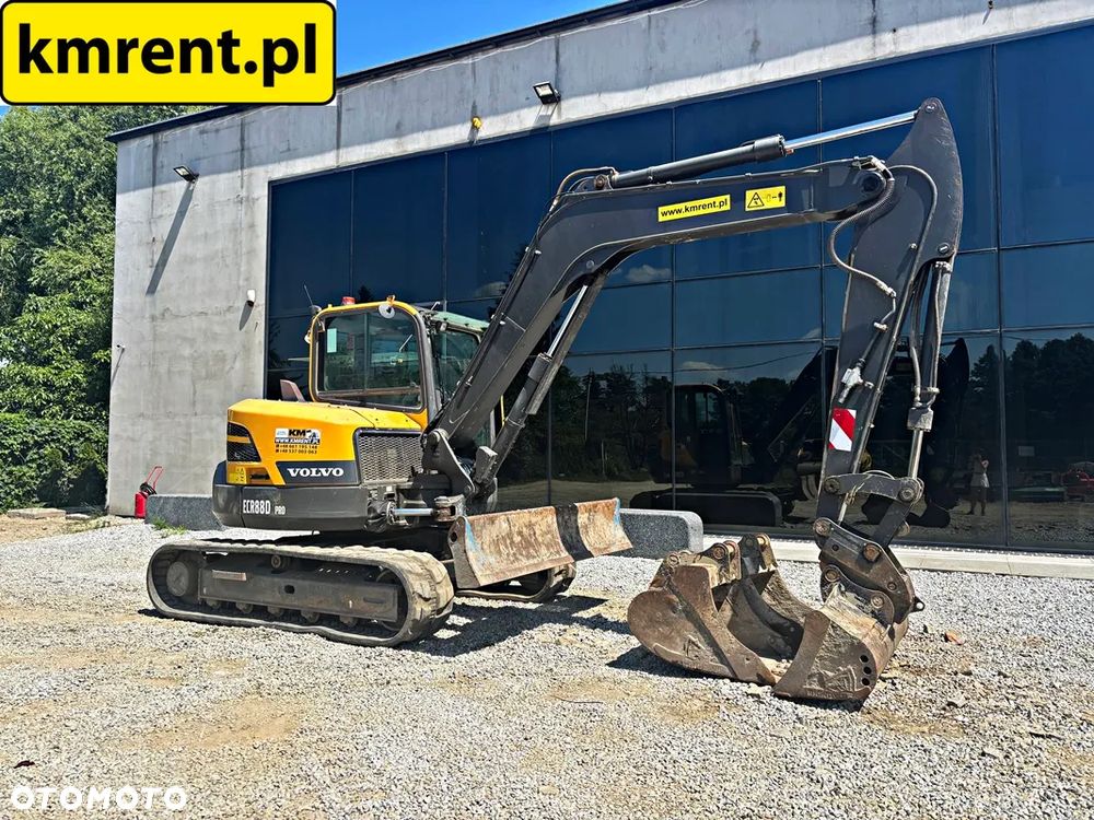 Volvo ECR 88 D KOPARKA GĄSIENICOWA 2020R. | JCB 8080, 8085 ,85 CAT 308 307, KOMATSU PC 88, MECALAC 8 MCR  YANMAR VIO BOBCAT 80 - 5