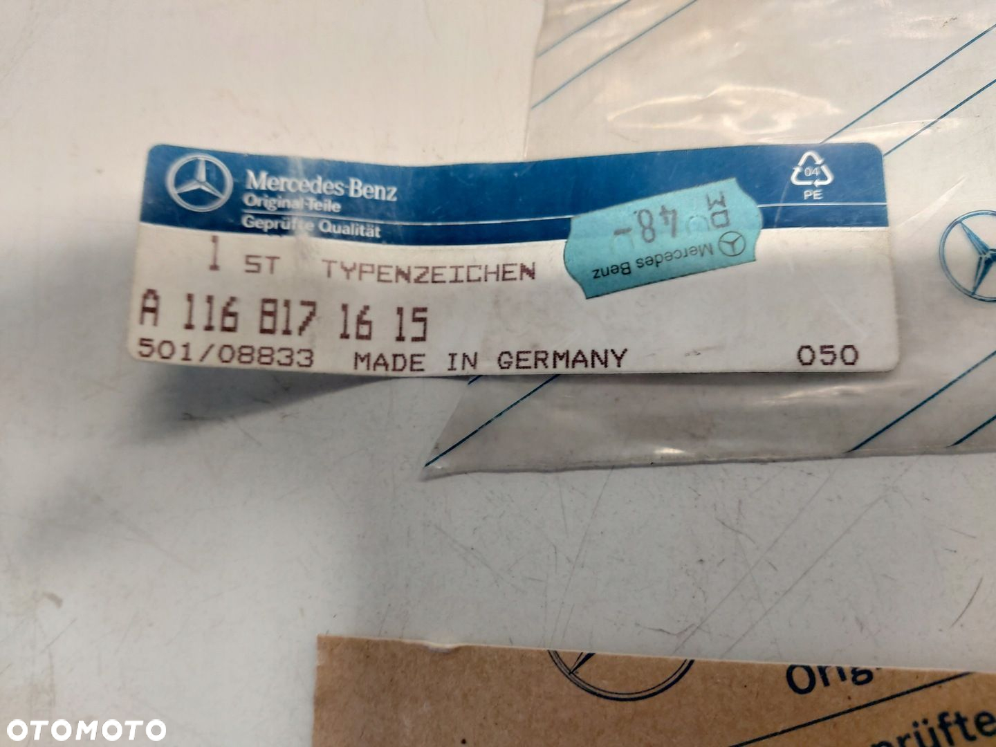 MERCEDES W116 280 S ZNACZEK EMBLEMAT 1168171615 - 2